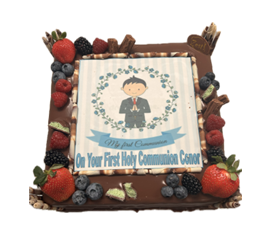 Boys First Communion Cake