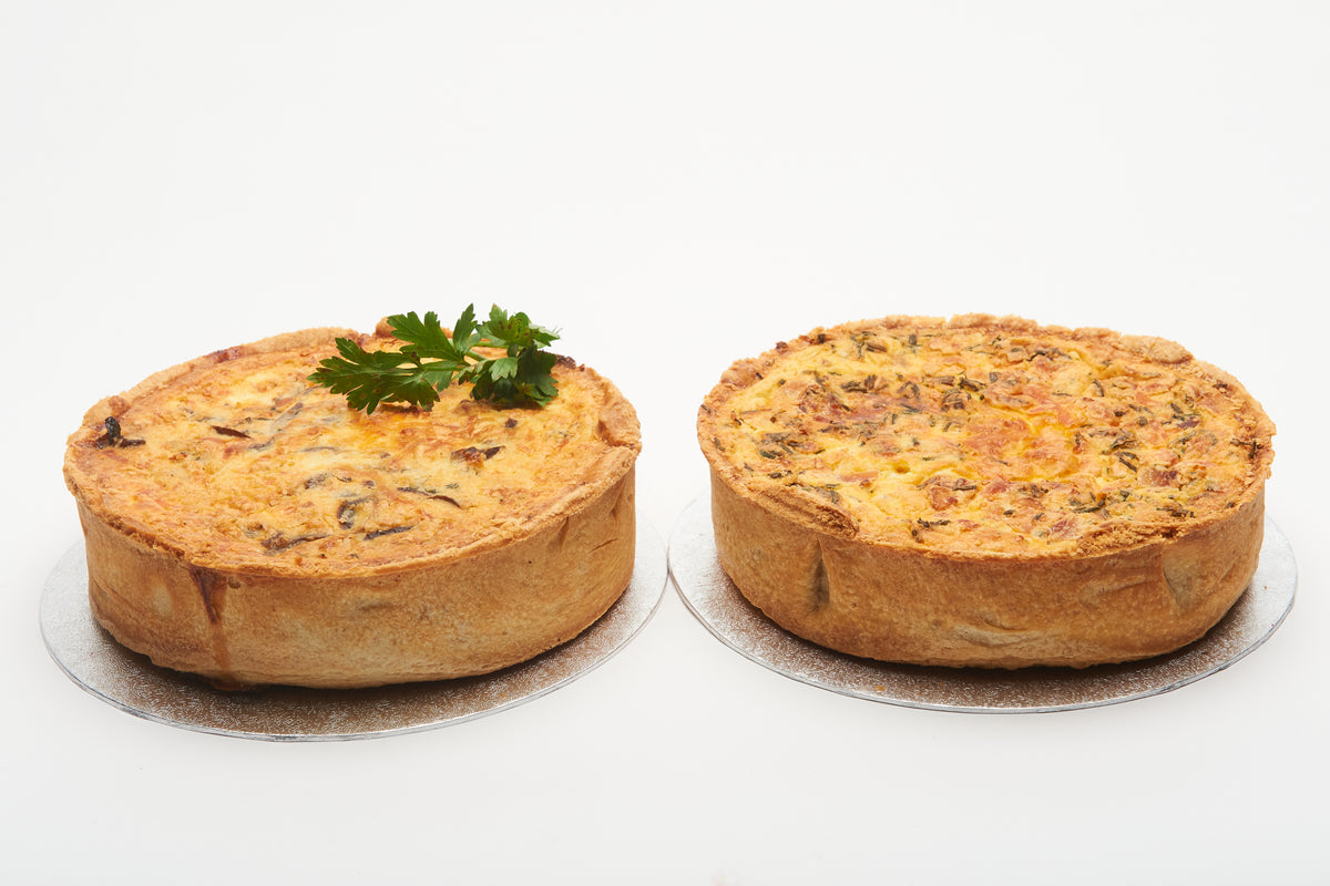 Red Onion &amp; Goats Cheese Quiche
