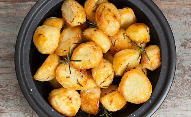 Roast Potatoes in Duck Fat