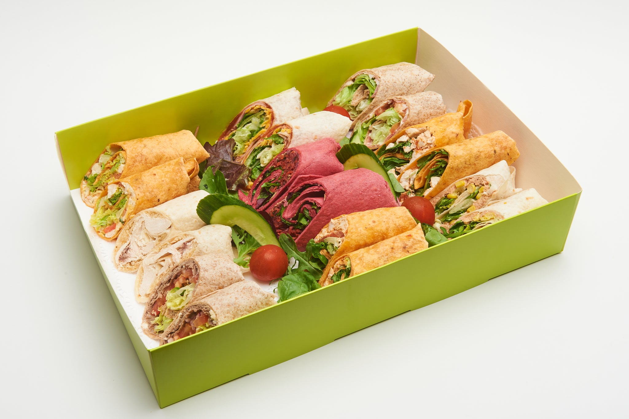 Mixed Wraps Platter of Mixed Wraps - Zest Food