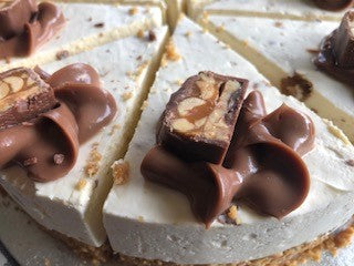 Snickers Cheesecake  (Pre-sliced)